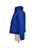 Express 100% Polyester Solid Blue Snow Jacket Size XS - photo 5