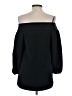Tibi 100% Polyester Black 3/4 Sleeve Blouse Size 0 - photo 2