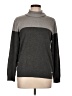 Calvin Klein Color Block Gray Turtleneck Sweater Size L - photo 1