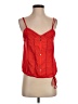 Tiny 100% Cotton Red Sleeveless Blouse Size S - photo 1