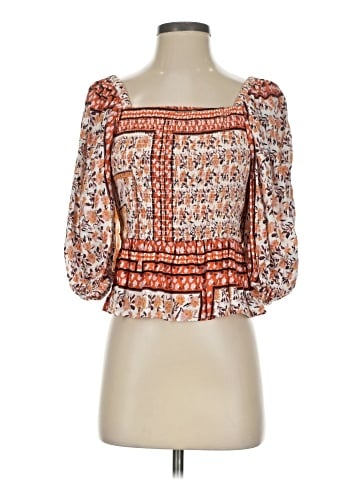 Jen's Pirate Booty 3/4 Sleeve Blouse (view 1)