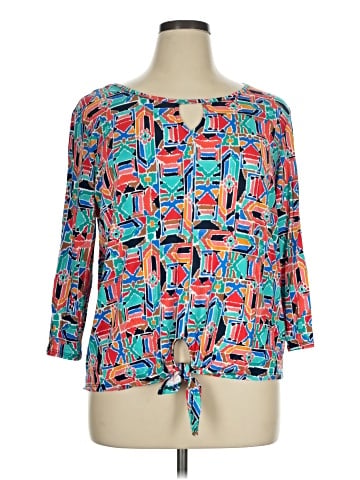 Ruby Rd. 3/4 Sleeve Blouse (view 1)