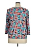 Ruby Rd. Teal 3/4 Sleeve Blouse Size XL - photo 2