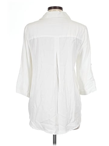 Velvet Heart 3/4 Sleeve Button-Down Shirt (view 2)