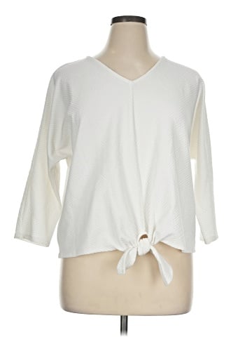 Ruby Rd. 3/4 Sleeve Top (view 1)