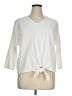 Ruby Rd. Ivory 3/4 Sleeve Top Size XL (petite) - photo 1