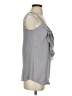 Express 100% Polyester Gray Sleeveless Blouse Size S - photo 4