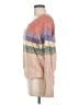 Hem & Thread Color Block Pink Pullover Sweater Size M - photo 5