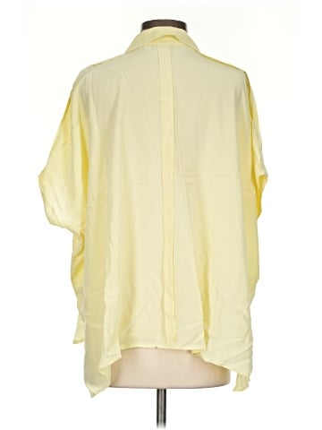 Diane von Furstenberg Short Sleeve Silk Top (view 2)