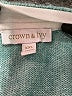 Crown & Ivy Teal Pullover Sweater Size XXL - photo 7