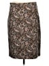 PREMISE Paisley Brown Formal Skirt Size 6 - photo 1