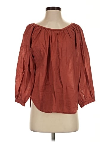 Everlane 3/4 Sleeve Blouse (view 1)