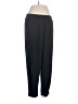 Eileen Fisher 100% Cotton Solid Black Active Pants Size M - photo 1