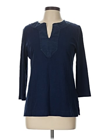 Lauren by Ralph Lauren 3/4 Sleeve Top (view 1)