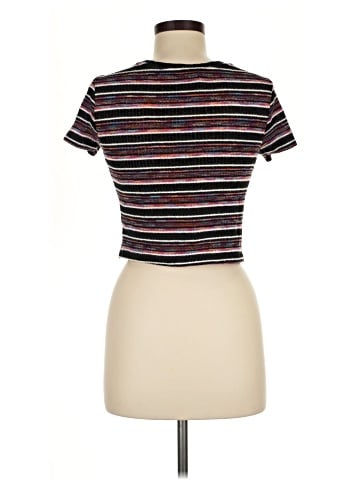 Color Thread Short Sleeve T-Shirt (view 2)