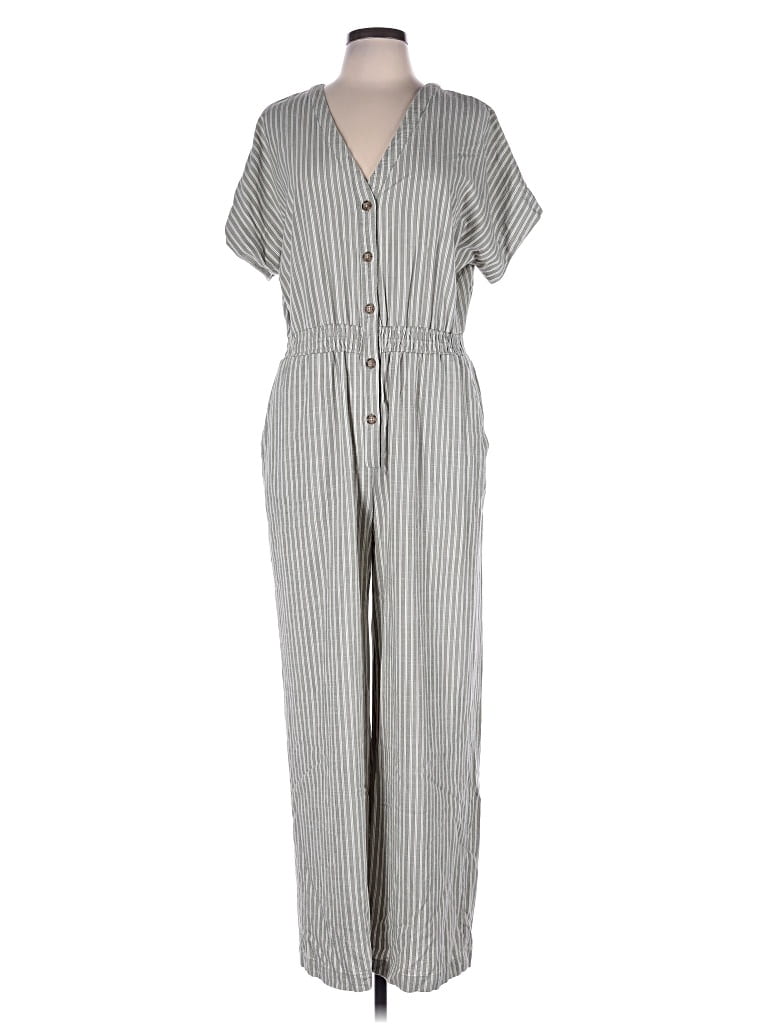 Pre-owned Marine Layer Jumpsuit In Gray