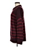 Ann Taylor LOFT Stripes Burgundy Pullover Sweater Size M - photo 5