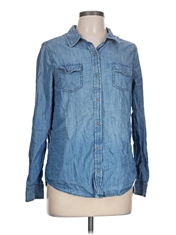Arizona Jean Company Long Sleeve Button-Down Shirt (view 1)