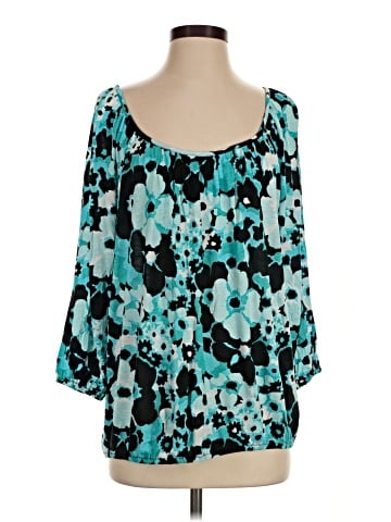 MICHAEL Michael Kors 3/4 Sleeve Blouse (view 1)