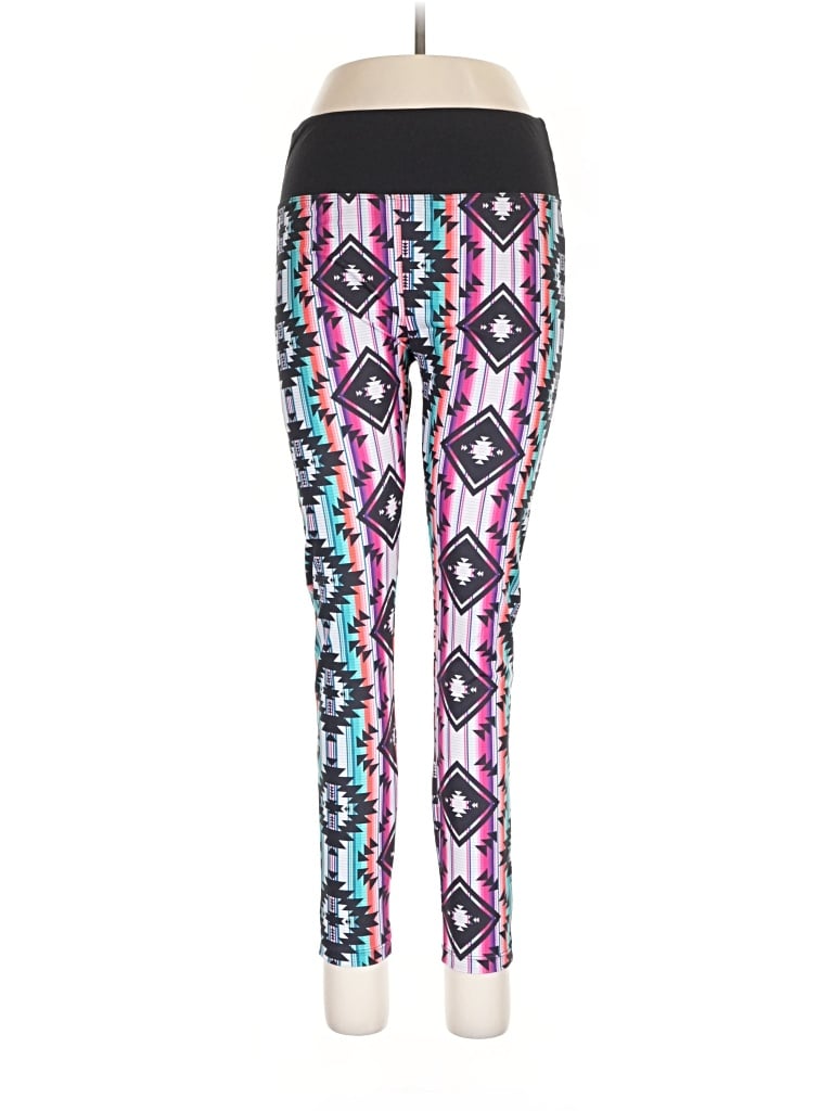 Pre-owned Crazy Train Active Pants In Pink