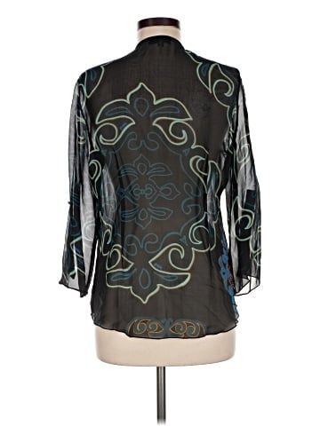 Hale Bob 3/4 Sleeve Silk Top (view 2)
