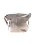 B Makowsky 100% Leather Solid Gray Shoulder Bag One size - photo 3