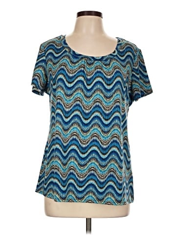 Studio Works Short Sleeve Blouse (view 1)