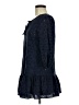 Eberjey Blue 3/4 Sleeve Blouse Size M - photo 5