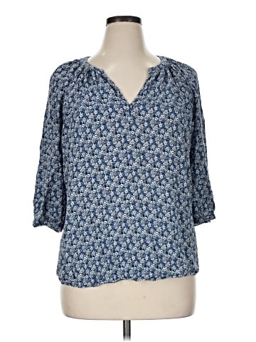 Jones & Co 3/4 Sleeve Blouse (view 1)