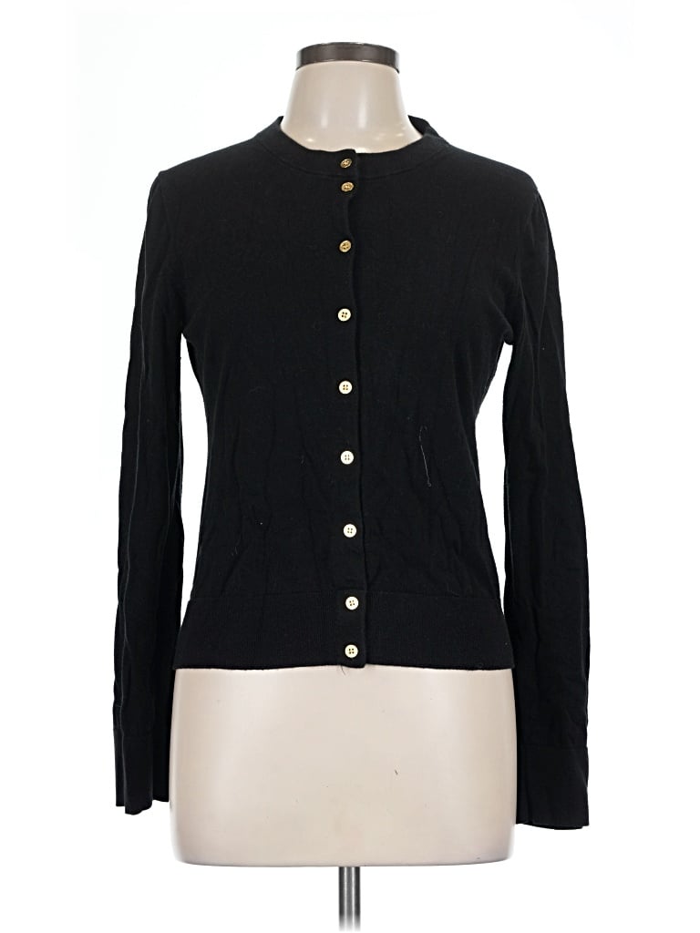 Pre-owned Jcrew Cardigan Sweater In Black