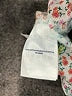 Lands' End Silver Ivory Long Sleeve Blouse Size S - photo 8