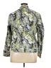Chico's 100% Cotton Print Green Jacket Size XL (3) - photo 2