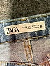 Zara 100% Cotton Hearts Blue Jeans Size 2 - photo 7