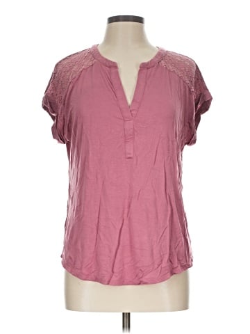 Cable & Gauge Short Sleeve Blouse (view 1)