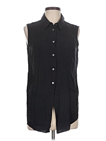 Theory Sleeveless Silk Top (view 1)