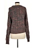 Lou & Grey Tweed Brown Pullover Sweater Size M - photo 2