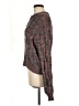 Lou & Grey Tweed Brown Pullover Sweater Size M - photo 5