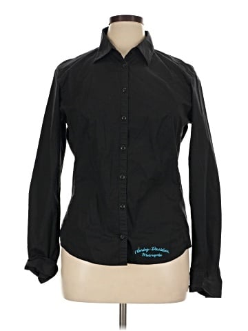 Harley Davidson Long Sleeve Button-Down Shirt (view 1)