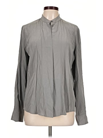 Everlane Long Sleeve Silk Top (view 1)