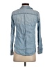 J.Crew 100% Baumwolle Blue Long Sleeve Button-Down Shirt Size 00 - photo 2