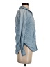 J.Crew 100% Baumwolle Blue Long Sleeve Button-Down Shirt Size 00 - photo 4
