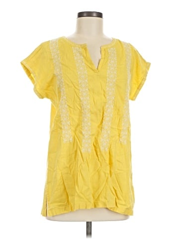 J.Jill Short Sleeve Blouse (view 1)