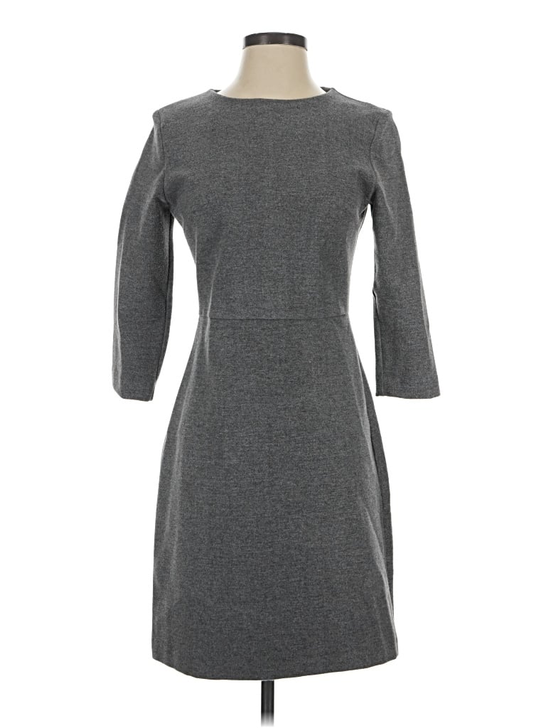 Pre-owned Frnch Casual Dress In Gray
