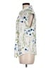 Maison d' Amelie 100% Polyester Floral Ivory Short Sleeve Blouse Size M - photo 5