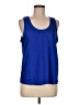 J.Crew 100% Polyester Blue Sleeveless Top Size M - photo 1