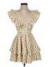 Line & Dot 100% Polyester Polka Dots Ivory Cocktail Dress Size XS - photo 1