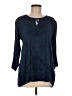 L'affaire Blue 3/4 Sleeve Blouse Size M - photo 1