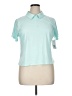 Xersion Teal Short Sleeve Polo Size XL - photo 1
