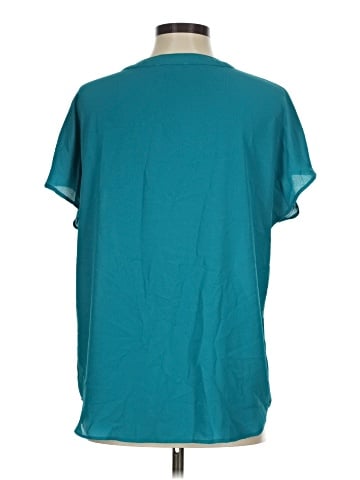 Adrianna Papell Short Sleeve Blouse (view 2)