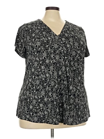 Lane Bryant Short Sleeve Blouse (view 1)